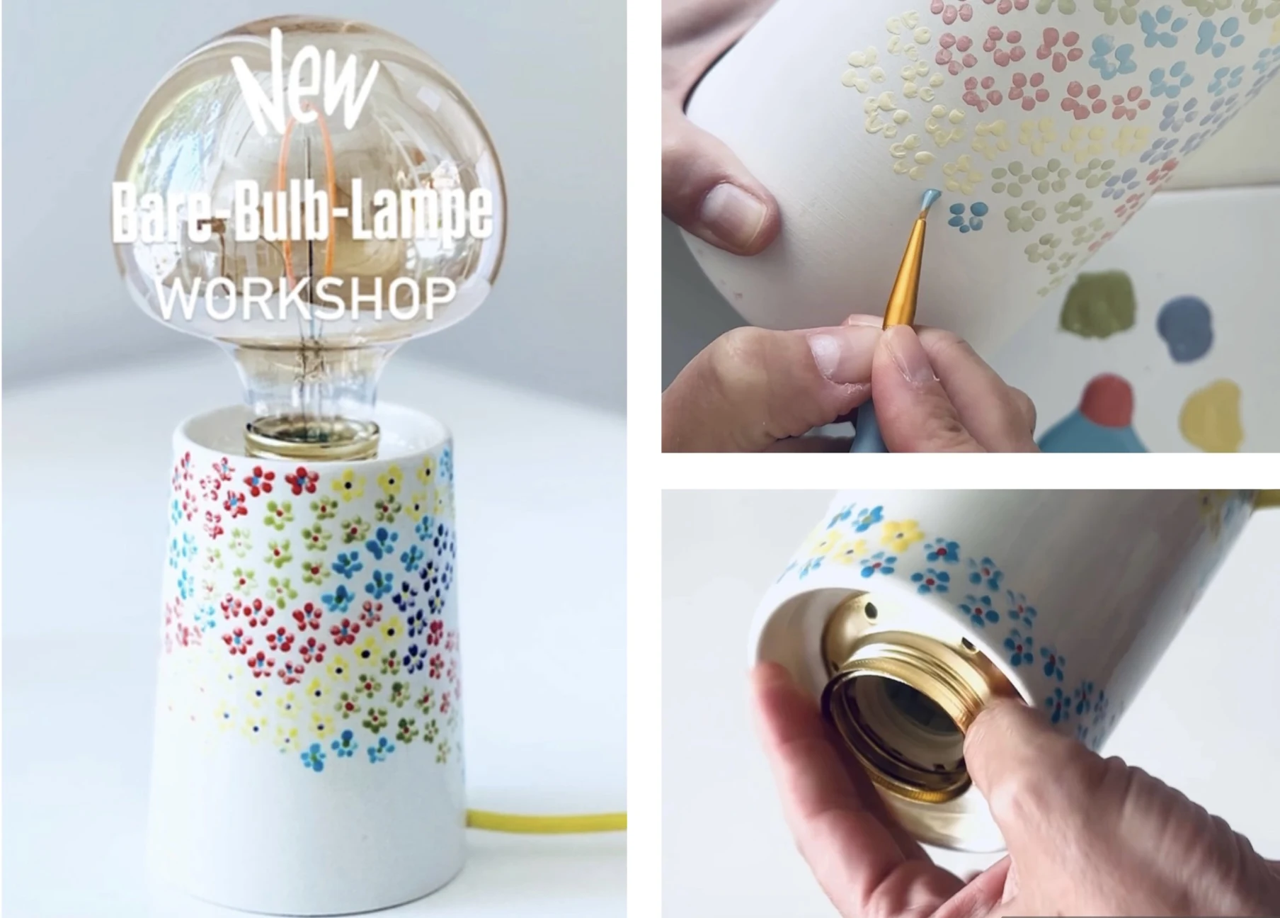 Bare-Bulb-Lampe Workshop (nächster Termin 15. September)